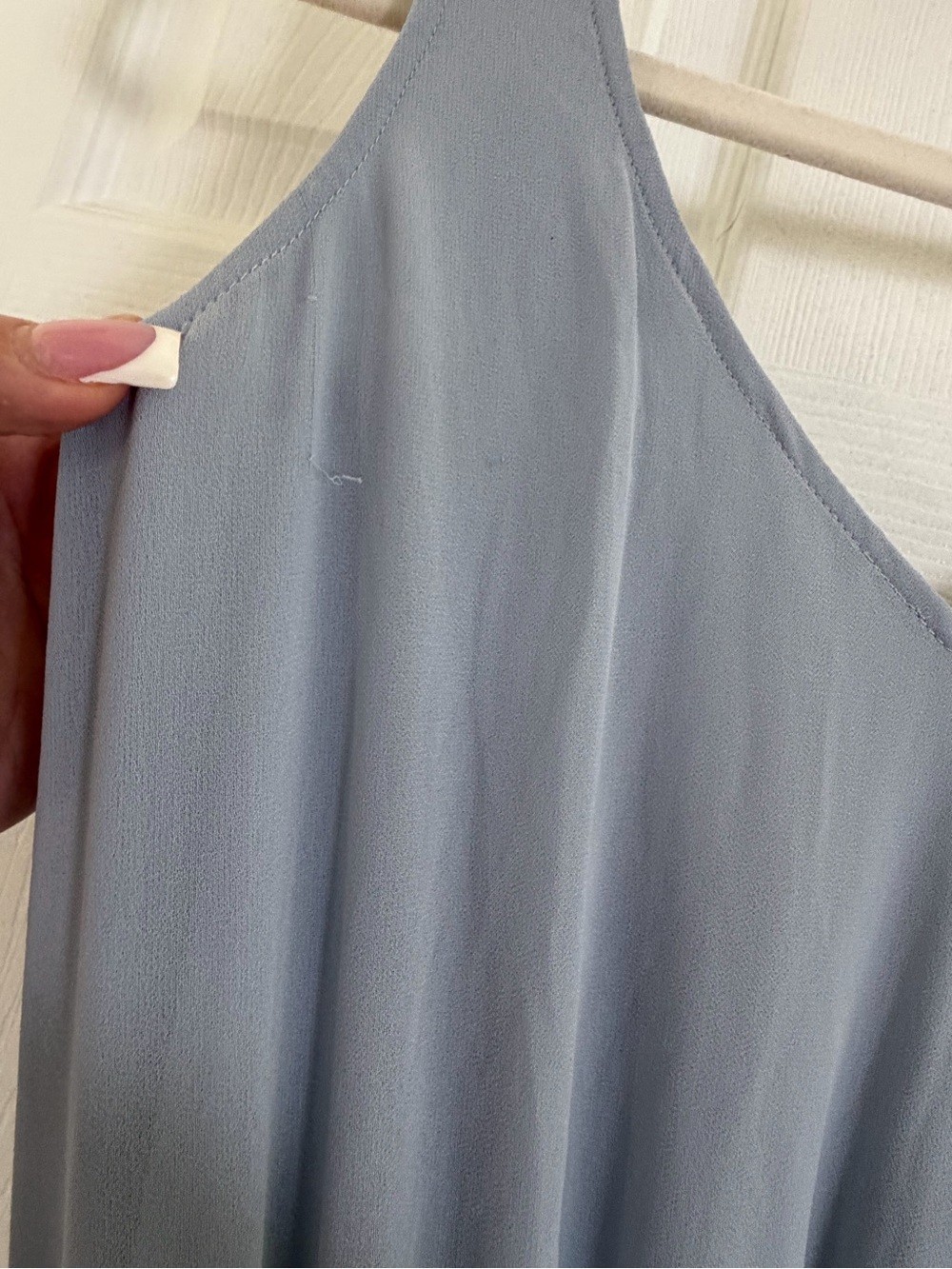 Show Me Your MuMu Pale Blue Sleeveless V-Neck Maxi Dress - Picture 6 of 12